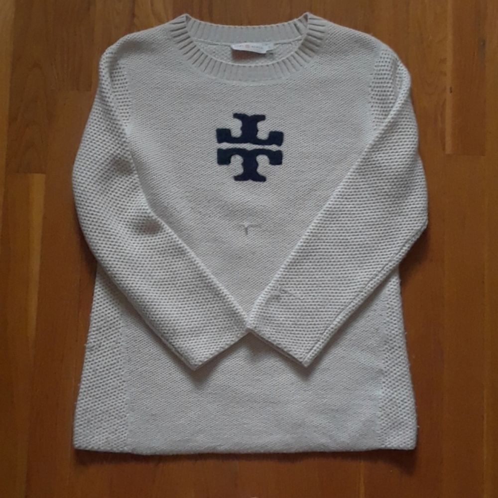 Tory Burch cream sweater